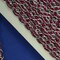 3/8" x 15 Yards Fuchsia with Silver Trim 5 Packs Metallic Chain Braid Trim